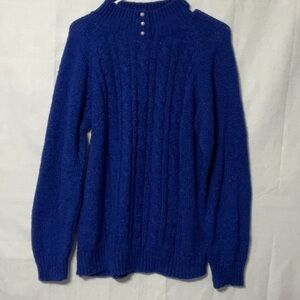 Vintage 80s Sweater has Pearl Accents